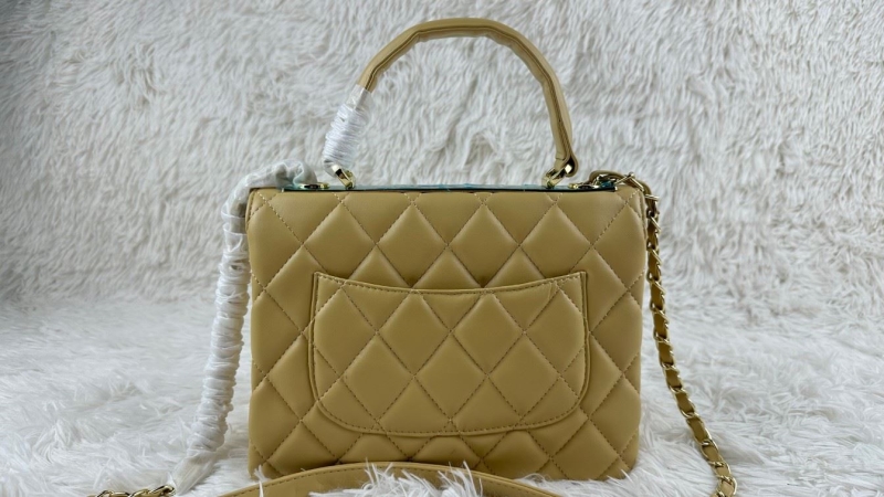 Ch**el top handle bags